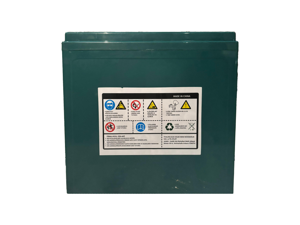 12V 24AH VRLA Tipi Elektrikli Bisiklet Aküsü