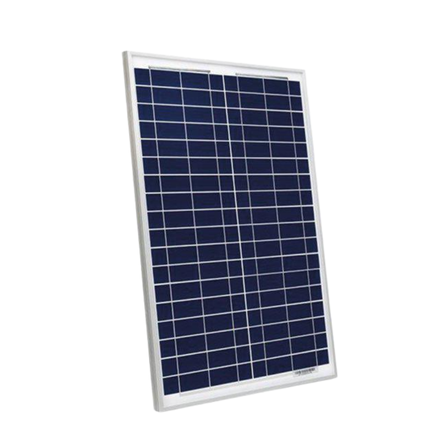 50W Monokristal Güneş Paneli