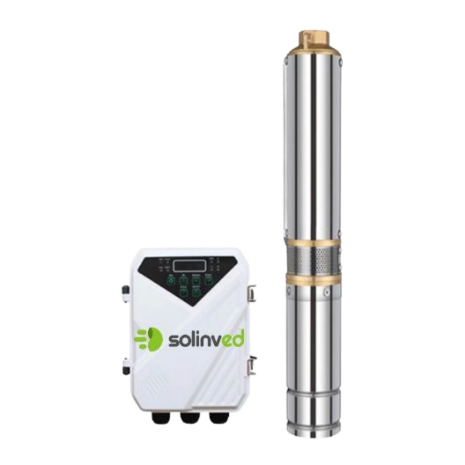 DC Pompa 3 İnç 48 Volt 750 Watt 2 Ton HMAX: 150 mt Outlet: 0,75