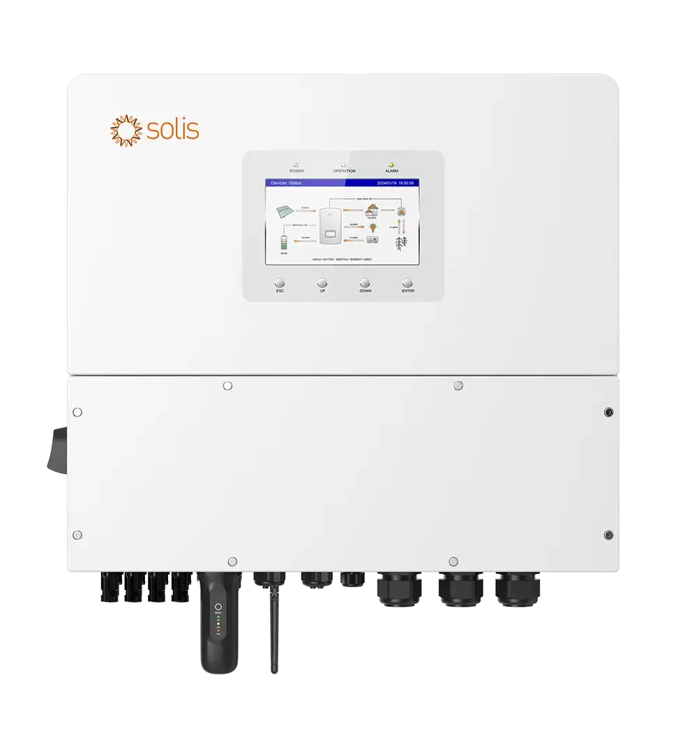 Solis 12 kW Trifaze Hibrit İnvertör LV