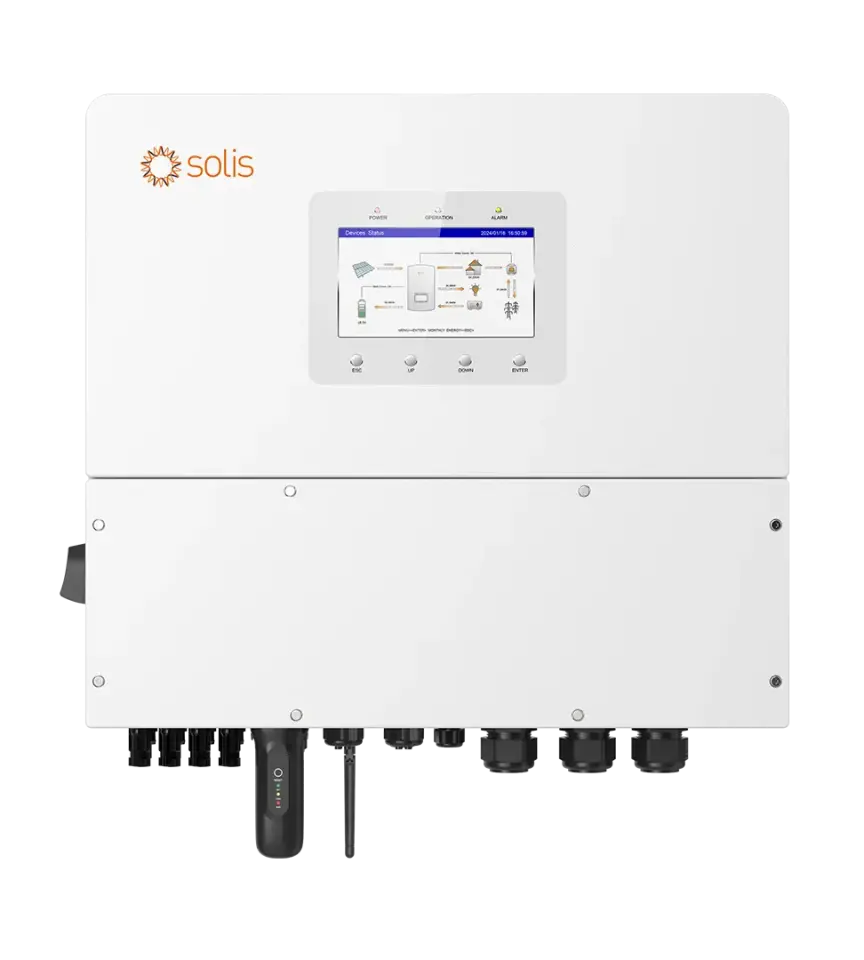 Solis 12 kW Trifaze Hibrit İnvertör LV