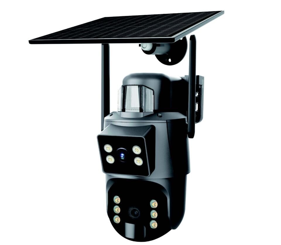 Çift Lensli Güneş Enerjili PTZ HD Kamera - CM 09