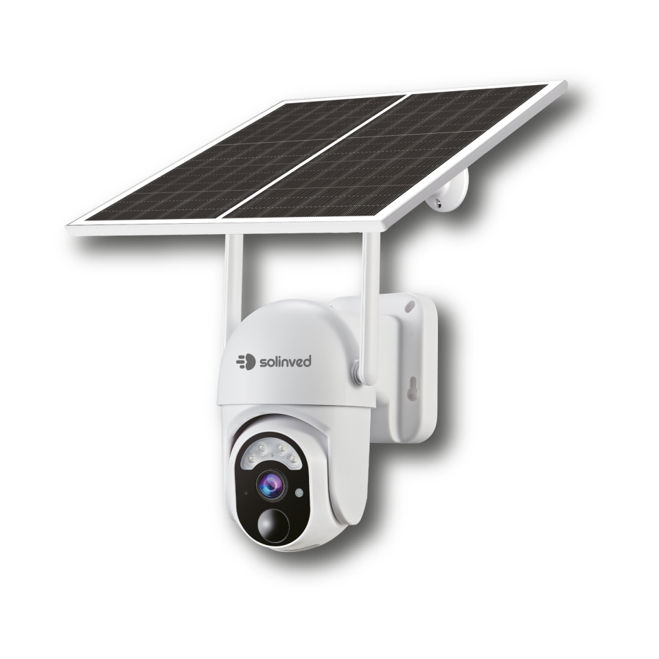 Güneş Enerjili Akıllı PTZ Wifi Kamera - CM 04