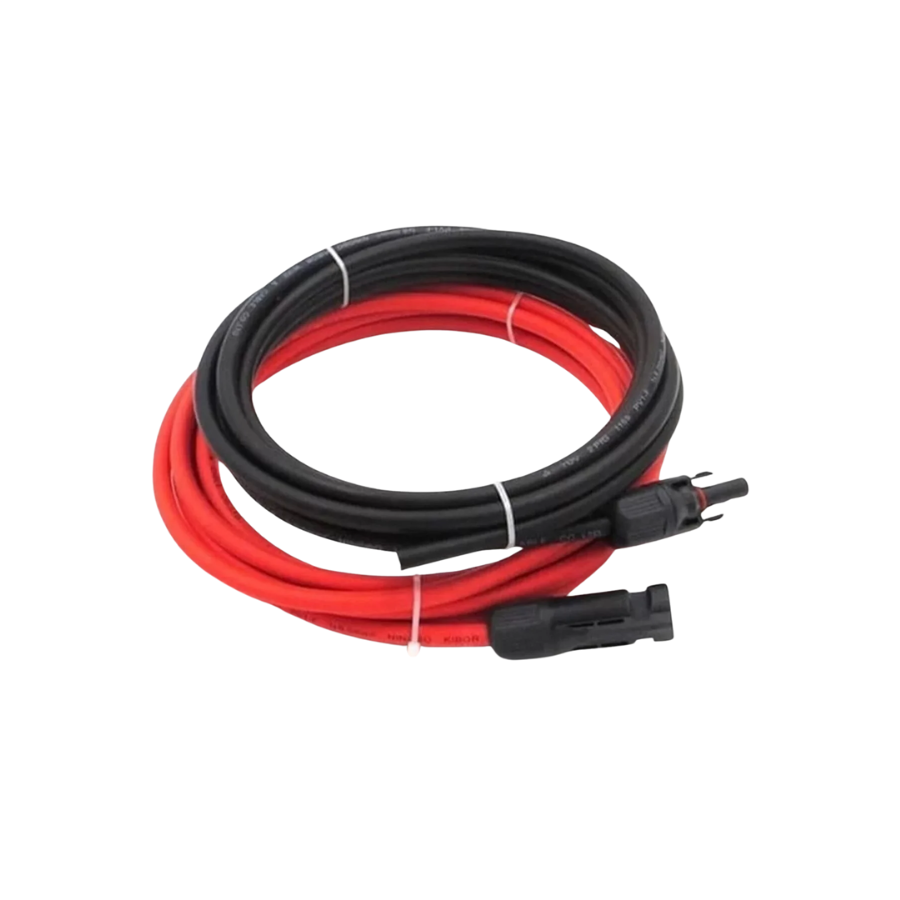 6 Mm Solar Kablo 10 Metre Mc4 Konnektörlü 5+5mt