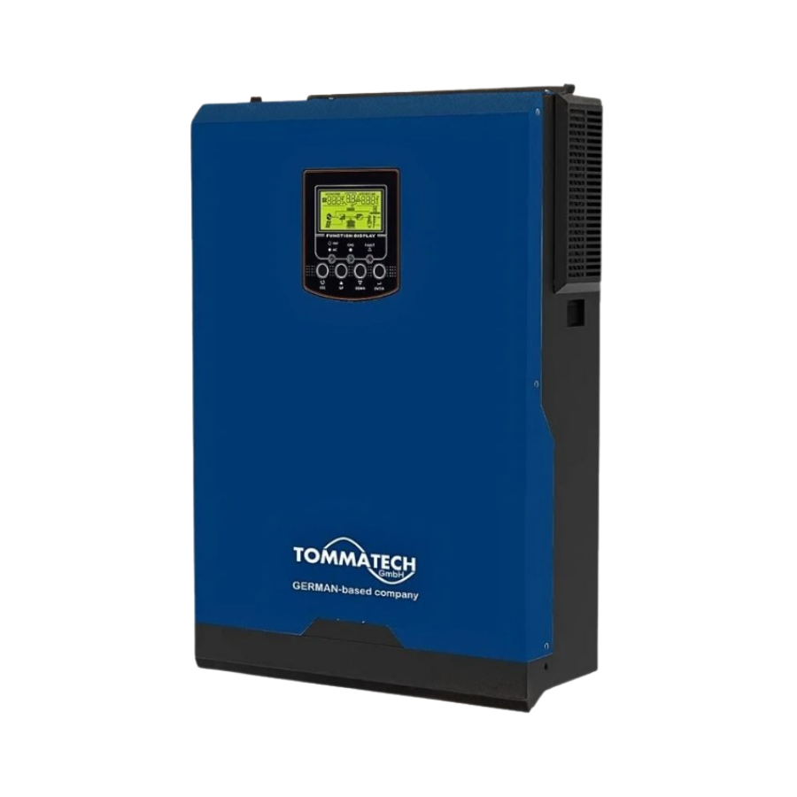 TommaTech New Pro 5 kW 48V MPPT 1Faz Akıllı İnverter 120-450 VDC
