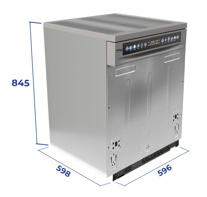 Tommatech TYBM-1514-II 6 Programlı Yarı Ankastre Bulaşık Makinesi