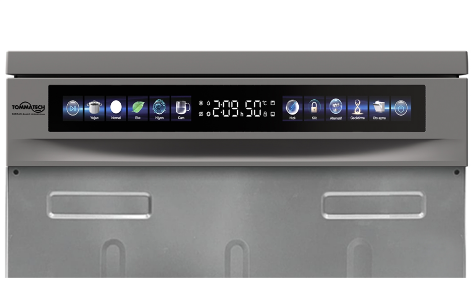 Tommatech TYBM-1514-II 6 Programlı Yarı Ankastre Bulaşık Makinesi