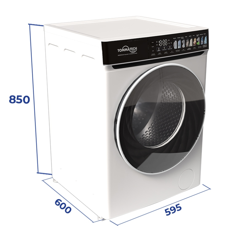 Tommatech TCM-1014001-BB 10 Kg Çamaşır Makinesi