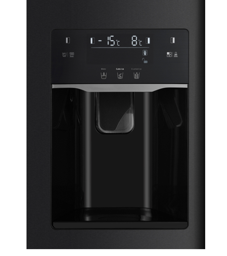 Tommatech TSB-491576-WIDIMP No-Frost Su Ve Buz Dağıtıcılı Sıde-By-Sıde 577L Inox Buzdolabı