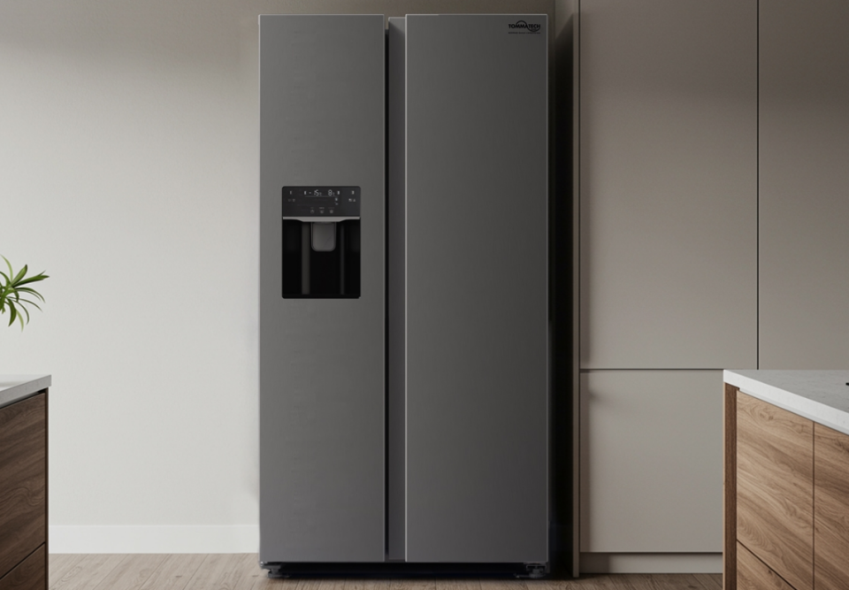 Tommatech TSB-491576-WIDIMP No-Frost Su Ve Buz Dağıtıcılı Sıde-By-Sıde 577L Inox Buzdolabı