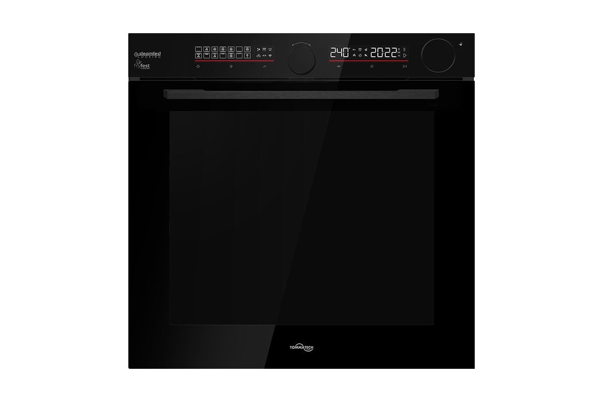 TommaTech TAO7001BG Ankastre Gazlı Ocak 70 Cm Siyah Cam
