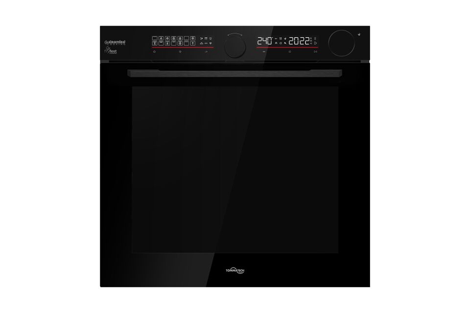 TommaTech TAF6001BS Ankastre Elektrikli Fırın 60 Cm Siyah Cam