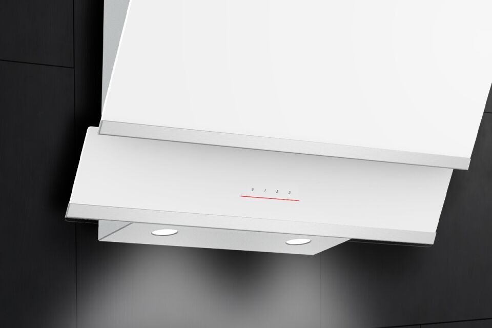 TommaTech TDE6001WG Duvar Tipi Davlumbaz 60 Cm Beyaz Cam