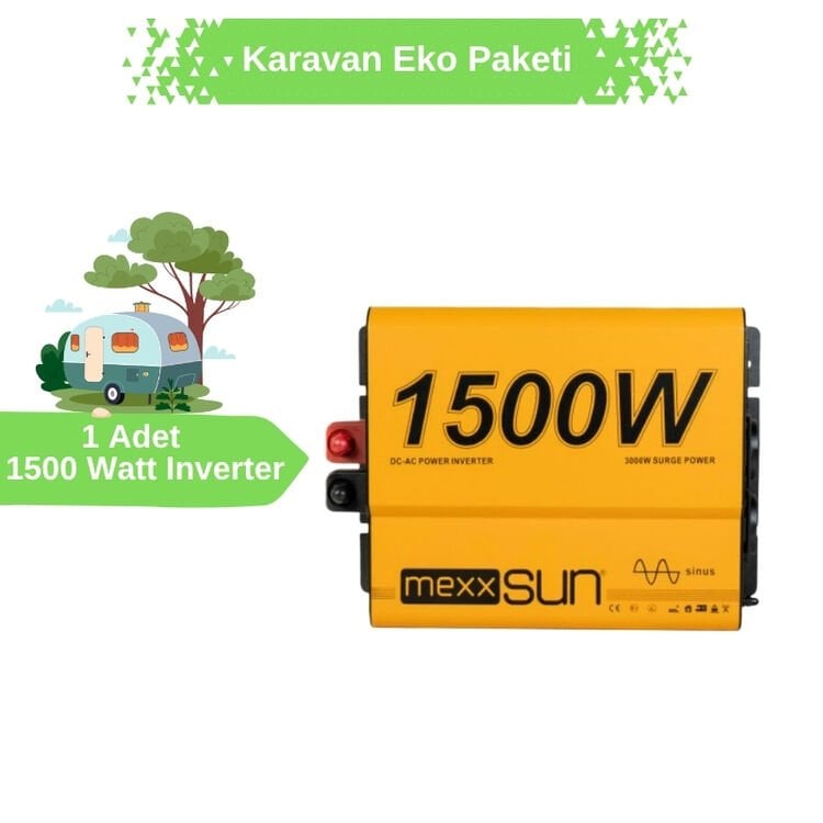 1500 Watt Karavan Eko Paketi