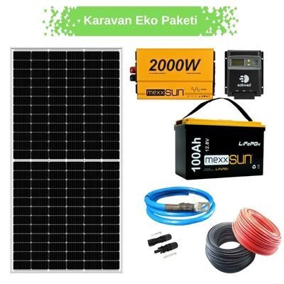 2000 Watt Karavan Paketi Eko Sistem