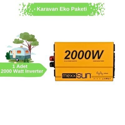 2000 Watt Karavan Paketi Eko Sistem