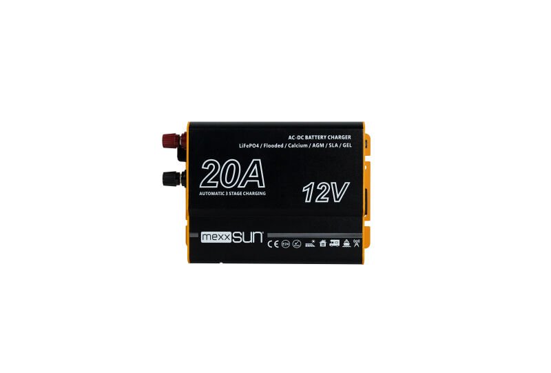 MEXXSUN AC-DC Akü Şarj Cihazı 12V-20A