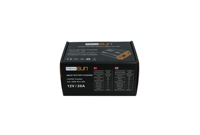 MEXXSUN AC-DC Akü Şarj Cihazı 12V-20A