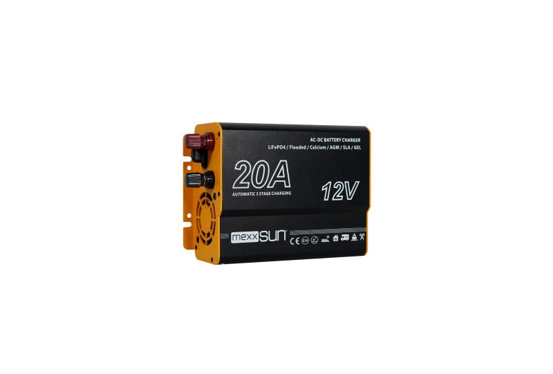 MEXXSUN AC-DC Akü Şarj Cihazı 12V-20A