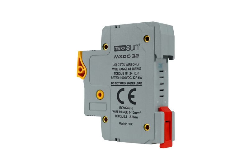 DC Sigorta + Sigorta Yuvası (16A 1000V) - 12 Adet