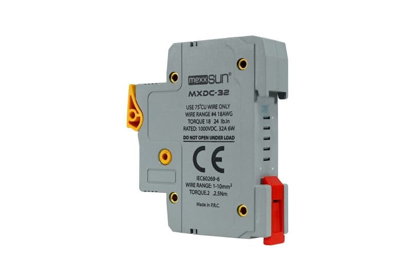 DC Sigorta + Sigorta Yuvası (32A 1000V) - 12 adet