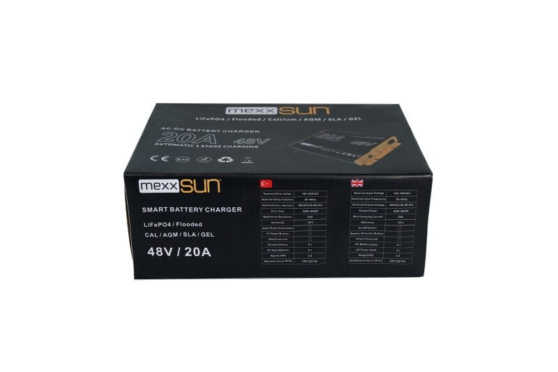 MEXXSUN AC-DC Akü Şarj Cihazı 48V – 20A