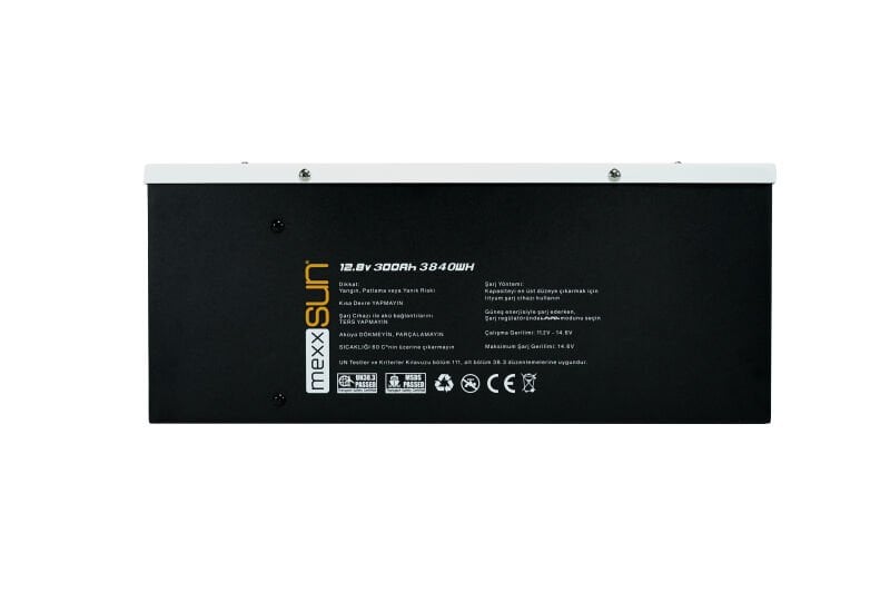 MEXXSUN Lityum Akü 12,8V 300Ah (LiFePo4) 3840Wh