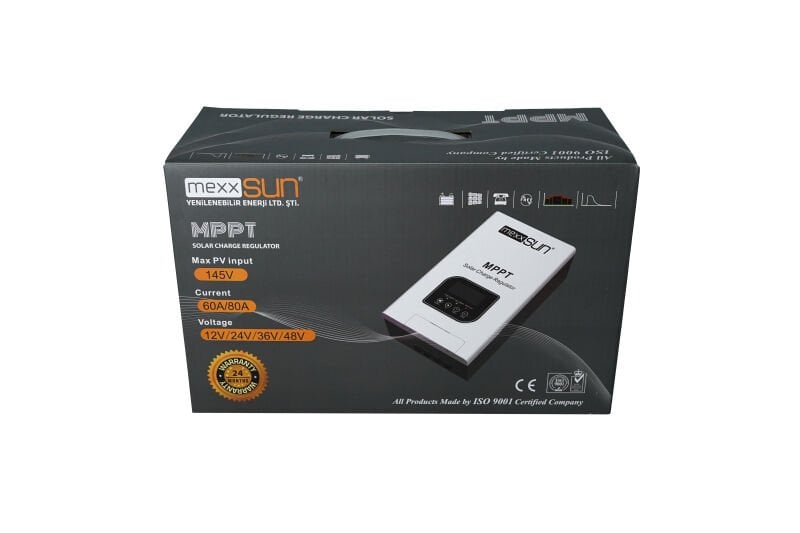 MEXXSUN 60A MPPT 12/24/48V Solar Şarj Regülatörü