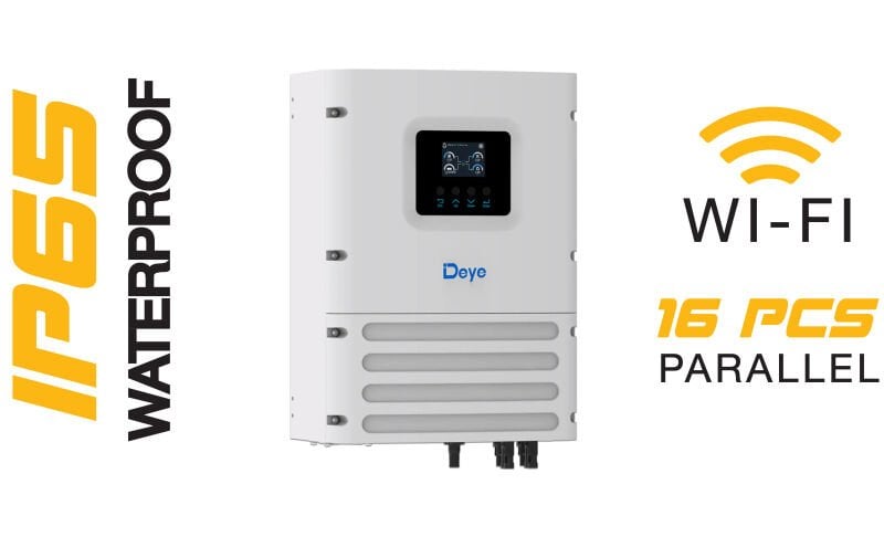 DEYE 6KW Tam Sinüs Akıllı Off-Grid 48V (IP65)