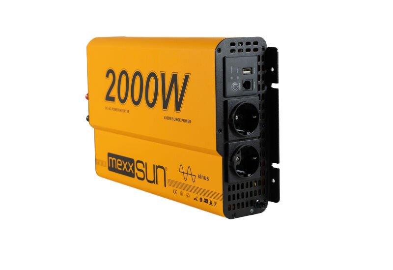 Tam Sinüs 24V 2000W İnverter | MEXXSUN Güç İnverteri
